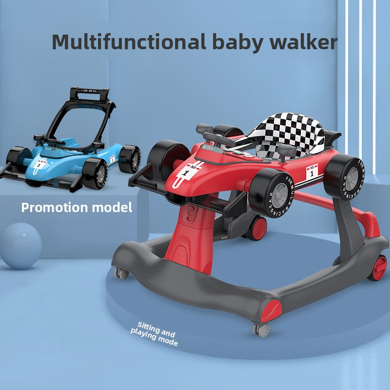 Multifunctional Baby Learning Walker with Anti-Rollover Design