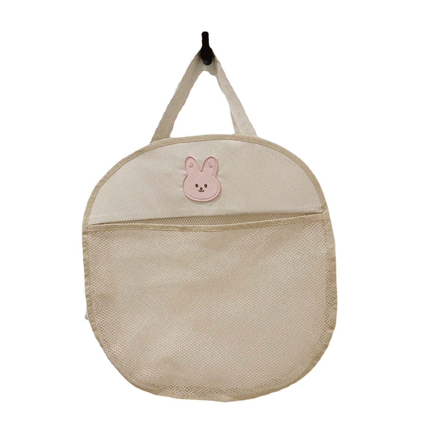 Mesh hanging bag detail