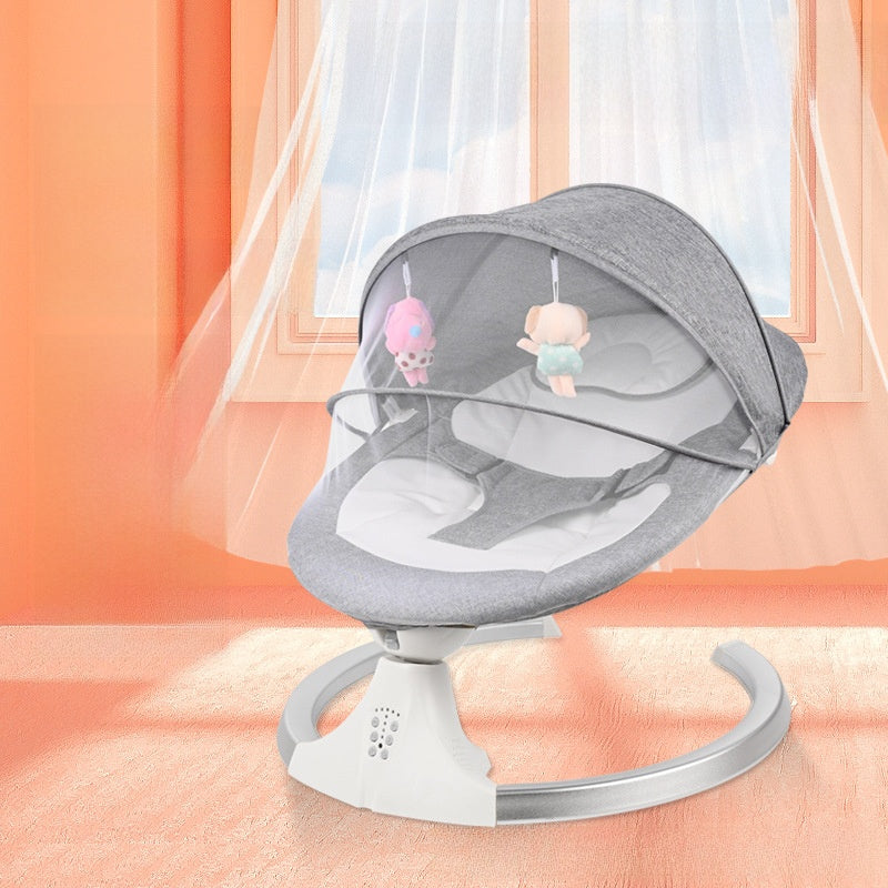Baby Rocking Chair with Comforting Recliner