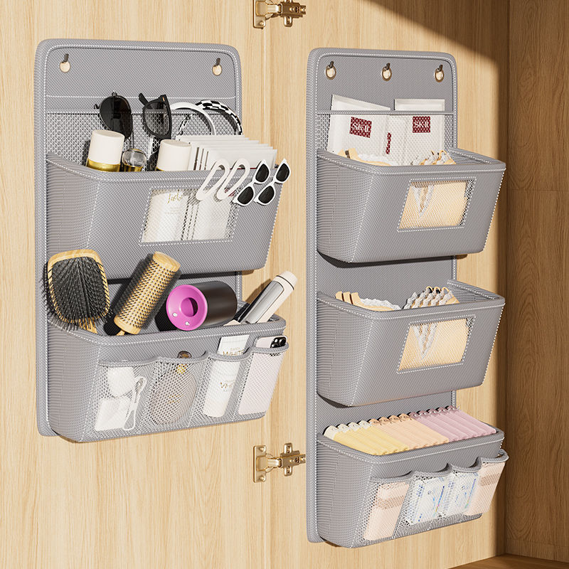 3-tier wardrobe hanging organiser